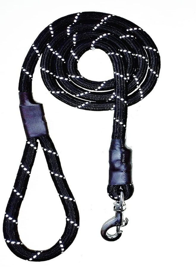 Smart Pups Vest Harness for Dogs Large Size with Padded Black Rope Leash Comfortable &Breathable & Durable -Dog Harness for Large German Shepherd Vest Harness for Dog (Black) - Image 3
